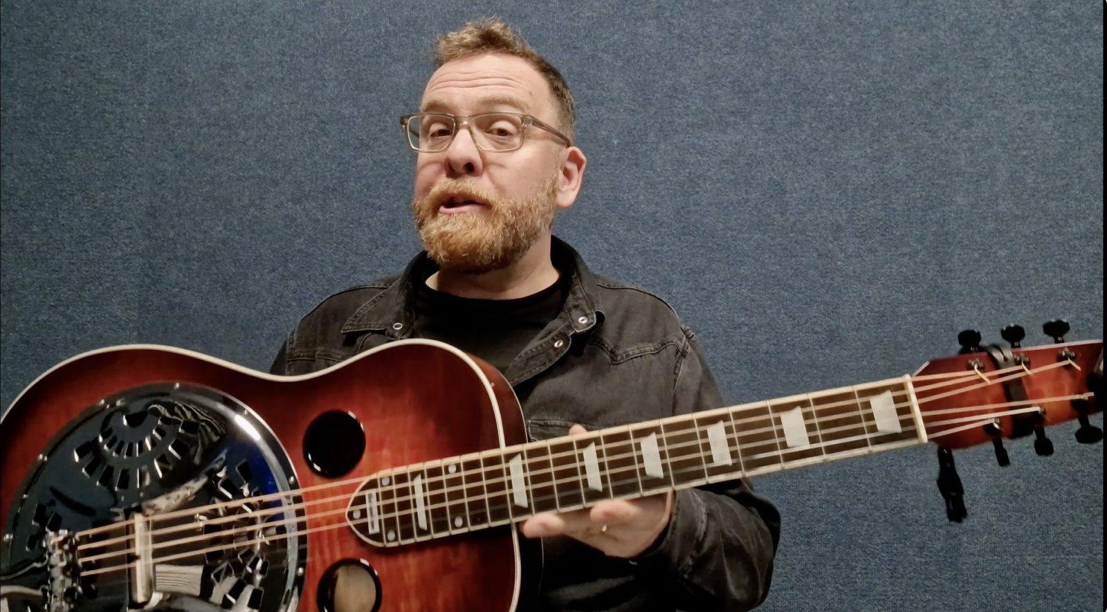 Lesson | Dobro – Chris Eaton (English) |  American Tune – Jerry Douglas arrangement – 15 Min.